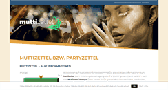 Desktop Screenshot of muttizettel.info