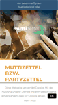Mobile Screenshot of muttizettel.info